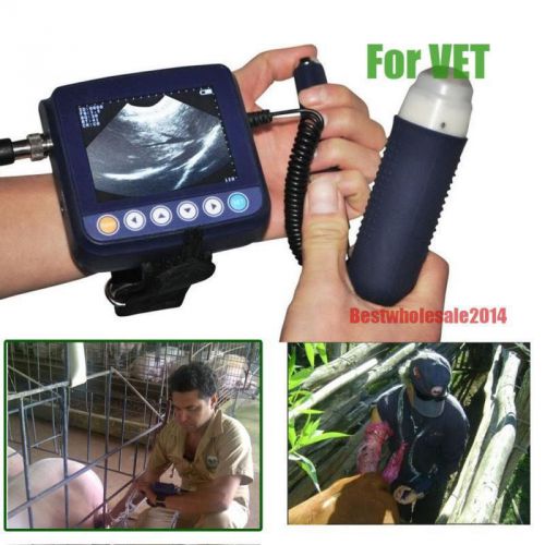 CA WristScan Ultrasound Scanner Vet Animals Pet Probe Transducer Pregnancy AA