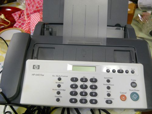 HP 640 Fax Machine