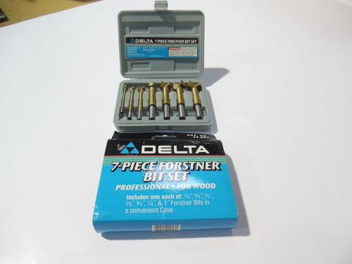 DELTA 15-603 7 Pc Forestner Bit Set