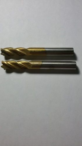 2pcs red-hard rapid-machining steel end mill for roughing cut d6 - 4flutes 50mm for sale