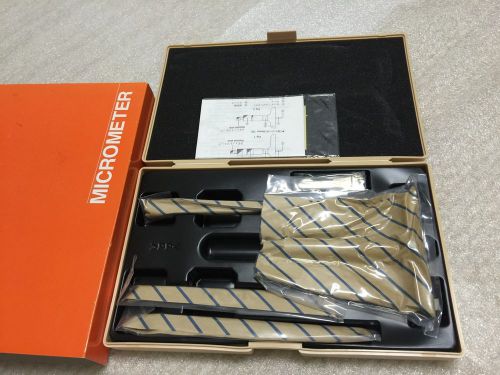 Mitutoyo 129-131,0- 4&#034; Depth Micrometer, 4” Base,4 Rods New Sealed
