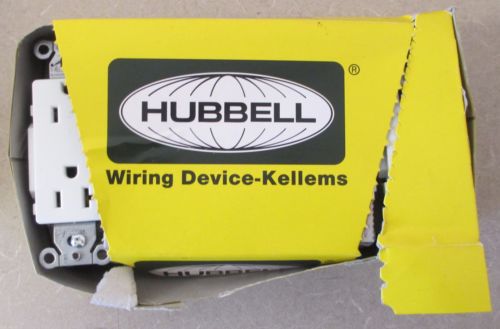Set of 10 Pcs Hubbell Device-Kellems DR20WHI Receptacle, 20A - 125V