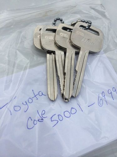 Toyota 10 Cut Depth Space Keys Locksmith