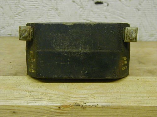 Square d s1707 s1 t23a, old style starter coil, 220 volt for sale