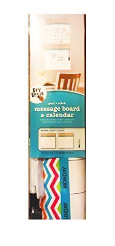 My Style Dry Erase Message Board and Calendar wall sticker date