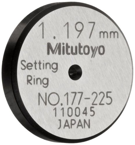 Mitutoyo - 177-225 Setting Ring, 1.2mm SZ, 4mm Width, 20mm Outside Diameter,