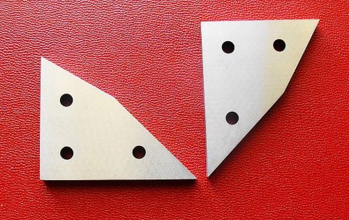 MATCHED PAIR 30-60-45-90 ANGLE BLOCKS - precision ground hardened A2