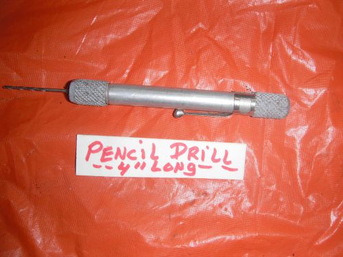 Pencil Drill  4&#034; long
