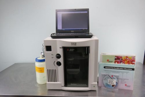 Beckman multisizer 3 particle counter tested with warranty video in description for sale