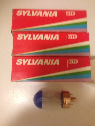 Sylvania GTE Projector Bulb Lamp CAR 150W 120V ( 3 Pack) New Blue Dot