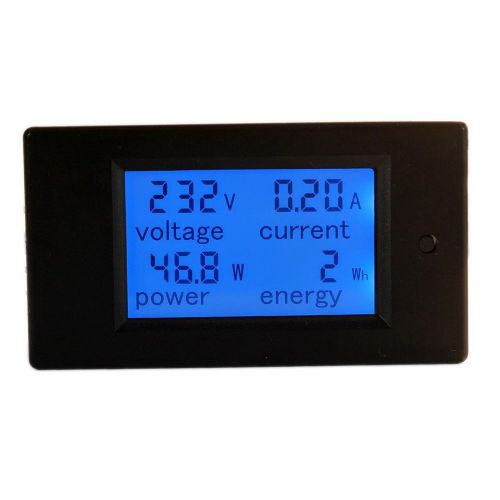 bayite AC 80-260V 20A BAYITE-PZEM-021 LCD Display Digital Current Voltage Pow...