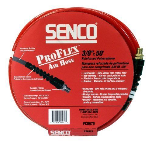 Senco pc0979 3/8-inch by 50-foot proflex air hose for sale