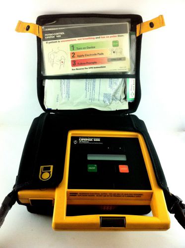 Physio - control lifepak 500  external medical emergency device for sale
