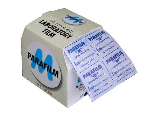Parafilm hs234526c film, roll, size: 4 inches x 125 feet for sale