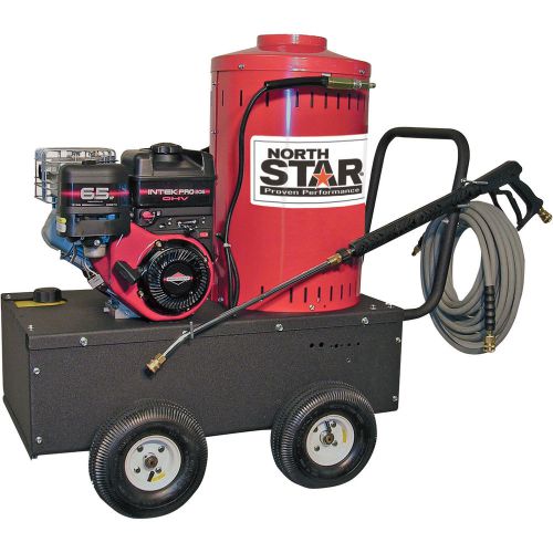 Northstar gas-power wet steam hot water pressure washer for sale