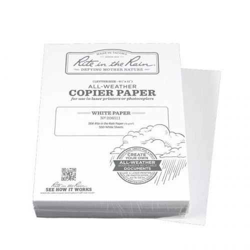 Rite in the Rain copier Paper 500 Sheet Ream