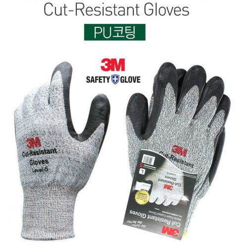 3M Nitrile Foam Coated Cut Resistant Gloves Safety Protective work glove Korea-L