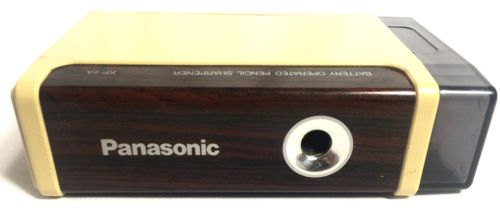 Panasonic Electric Pencil Sharpener KP-2A Portable Battery Operated Vintage.
