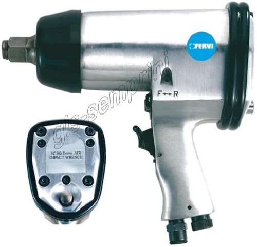 3/4&#034; heavy duty air impact wrench 950 nm compressor gun ratchet tool fervi 0786 for sale