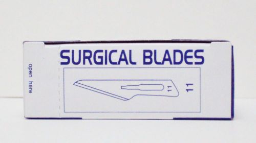 Scalpel blades # 11 surgical dental medical veterinary instrument 100/box for sale