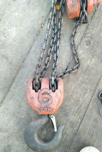 CM 6 ton chain hoist