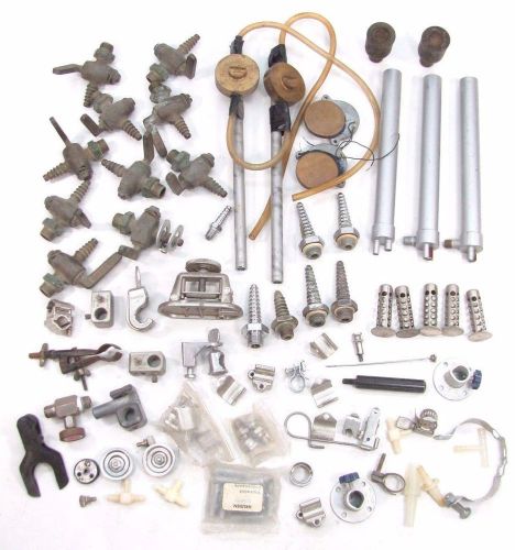 Lab equipment lot - tube fittings, nozzles, clamps, fisher scientific, sensors? for sale