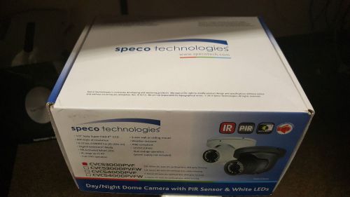 Speco CVC5300DPVF Outdoor IR Turret Dome with PIR Sensor, 2.8-12mm NEW IN BOX!!!