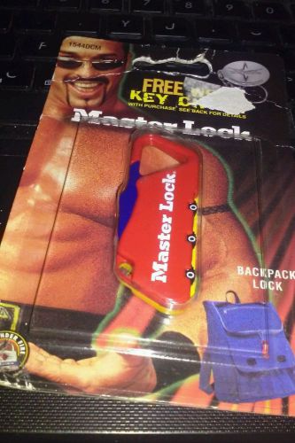 Buff Bagwell WCW Wrestler Master Lock Book Bag Lock