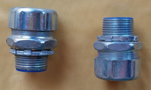 2 new thomas and betts t&amp;b 5334 1&#034; sealtite connector liquidtight. ships free!! for sale