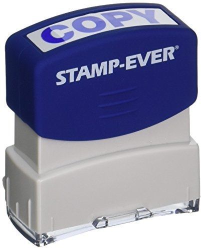 Stamp-Ever Pre-Inked Message Stamp, Copy, Stamp Impression Size: 9/16 x 1-11/16