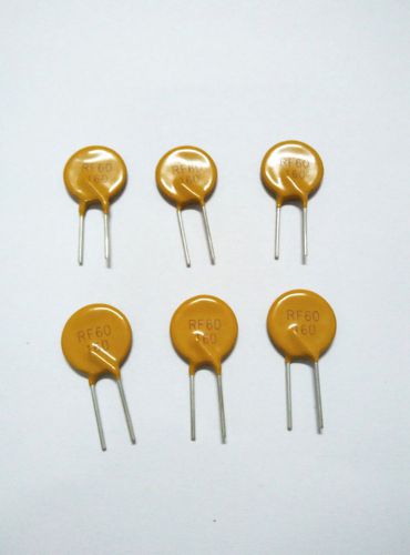 25pcs rf60-160b radial leaded ptc resettable fuse 1.60a 60v for sale