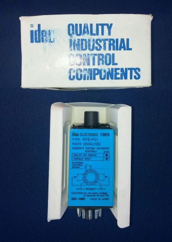 New idec electronic timer rte-p21 120v 240v volt 10a amp 11 pin! fast shipping for sale