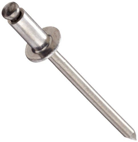 Small Parts Stainless Steel Blind Rivet, Meets IFI Grade 51, 0.062&#034;-0.125&#034; Grip