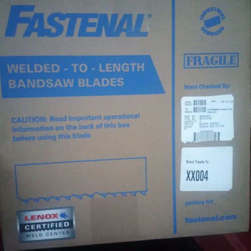 3 lenox bi metal bandsaw blades  120&#034; x 1.00&#034; x .035 for sale
