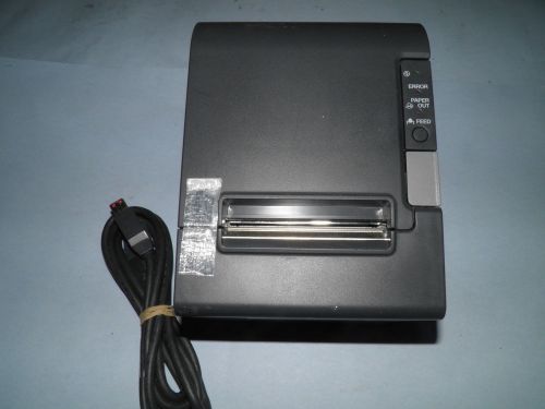 Epson tm-t88iv  m129h thermal pos receipt printer power plus usb  w cable for sale