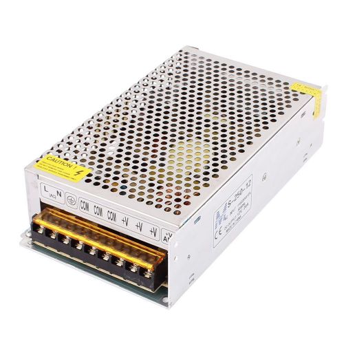 uxcell AC 110/220V DC 12V 20A 240W Double Output Switch Power Supply Driver for