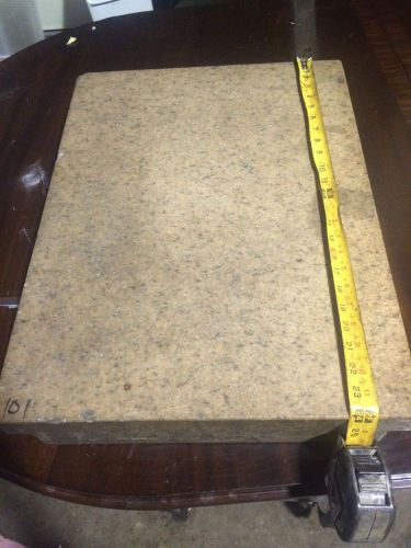 Platco 18&#034; x 24&#034; x 4&#034; THICK GRADE A LEDGE TYPE GRANITE SURFACE INSPECTION PLATE