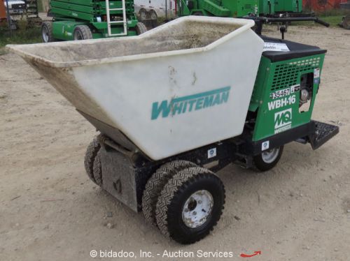2012 multiquip wbh16f wbh-16f ride on self propelled concrete buggy whiteman for sale