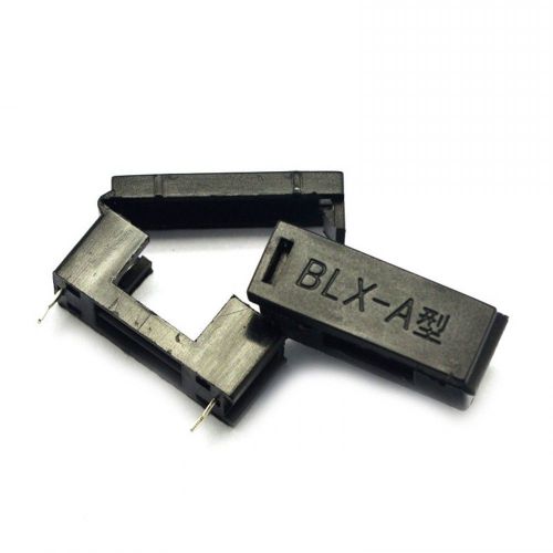 20pcs fuse holder container with cover blx-a type black for 5mm x 20mm fuse for sale
