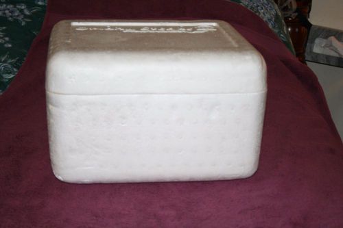 Styrofoam Insulated Shipping  Cooler  O.D. 16x14x10