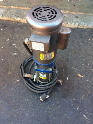 Baldor Industrial Motor 2HP With Pump 2HP Outlet Pipe 1&#034;1/4