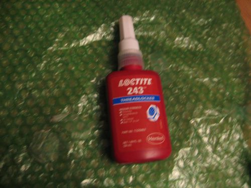 One loctite 243 threadlocker exp. date 02/18, msrp 40 $$$ for sale