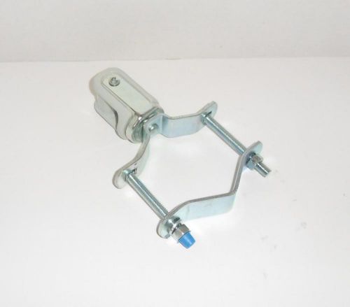 Porcelain wire insulator clamp-on mast/pipe style 4&#034; nos for sale