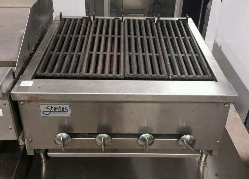 Used Stratus 24&#034; Radiant Nat. Gas Charbroiler