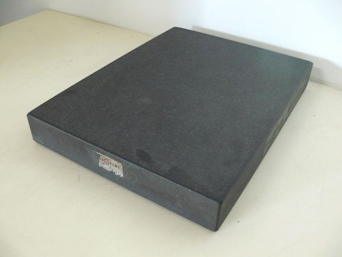 Collins Microflat Granite Machinist Inspection Surface Plate18&#034;x24&#034;x3-1/4&#034; Black