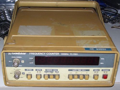 GoldStar Frequency Counter 550MHz FC-7051