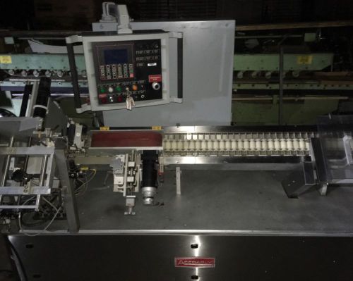 ACCRAPLY AUTOMATIC WRAP AROUND BOTTLE LABELER/LABELING MACHINE