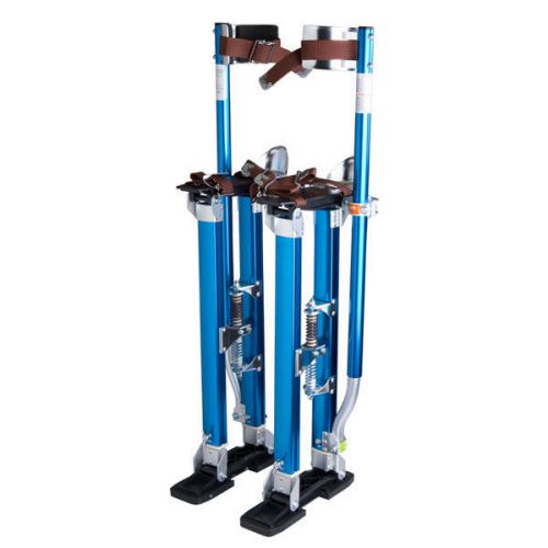 Drywall painting stilts adjustable 24&#034; to 40&#034; aluminum blue 27323 for sale