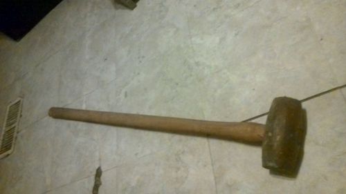 8 # sledge hammer, 36 in, bronze/wood for sale