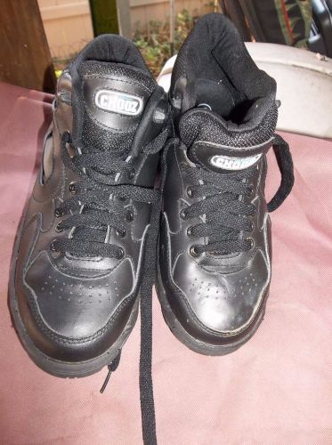 Chooz Women&#039;s Size 8 Black Steel Toe Slippery &amp; Oil Resistant Utility Shoes